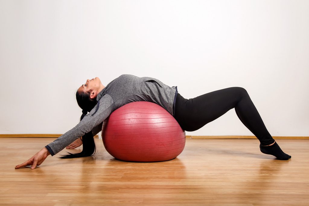Back exercise at home